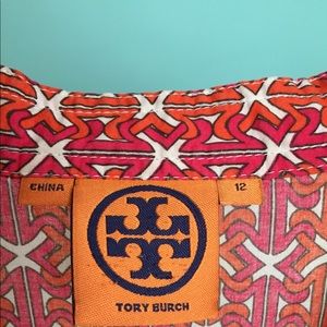 Tory Burch beach swim coverup tunic size 12